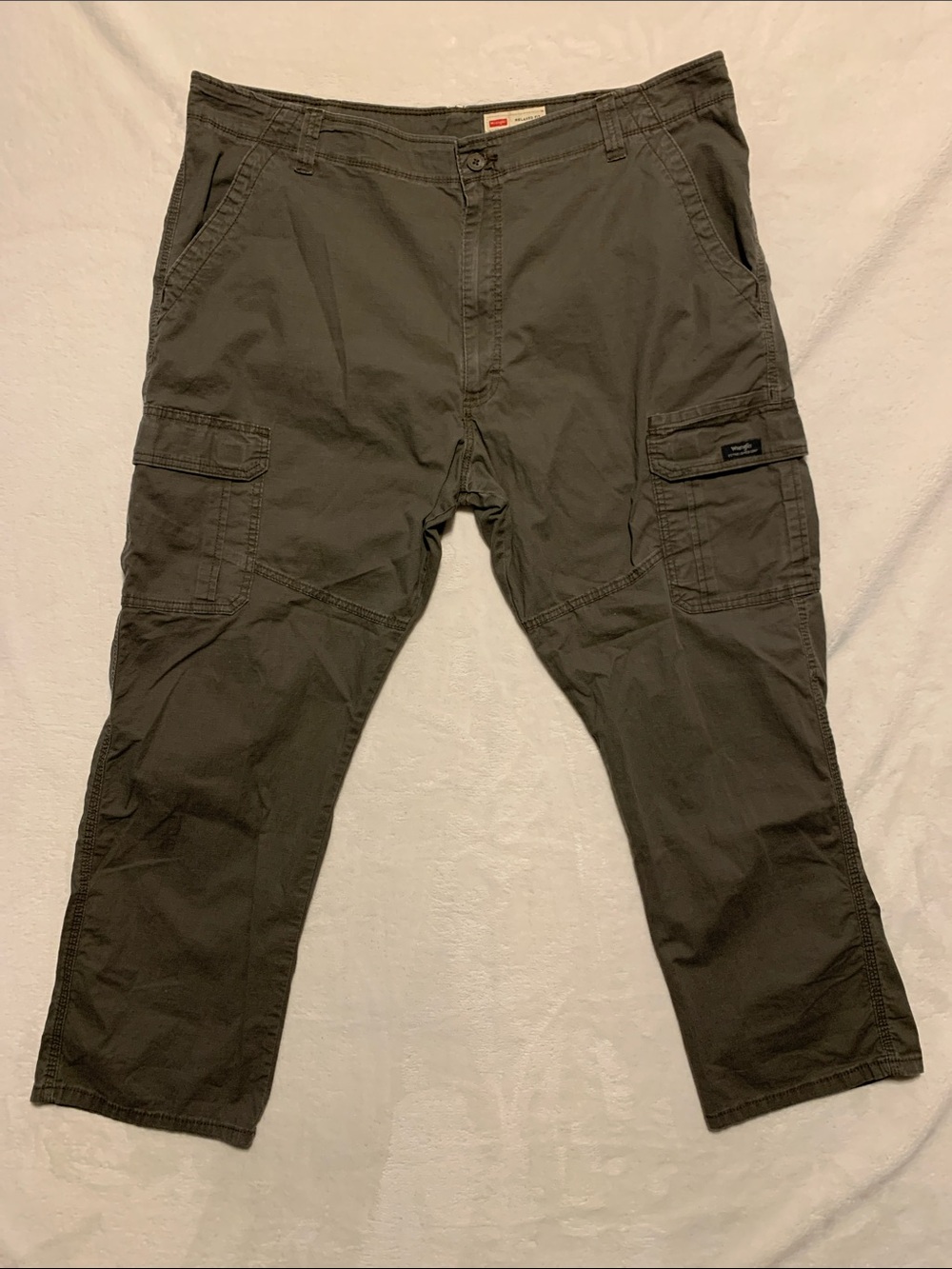 Wrangler Relaxed Fit Cargo Pants Ripstop 42x30